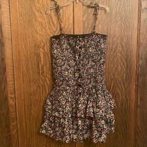 Chelsey cotton floral summer dress 3X
